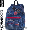Cool Pack Cross Ученическа раница Badges B`Blue B26154
